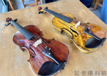 林業及自然保育署台中分署善用國產材 雪山神木修枝材巧手製成小提琴