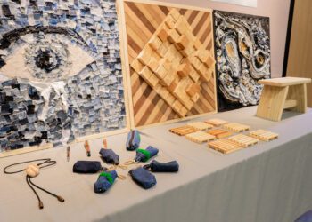 創意結合環保　中原師生讓二手回收布料獲新生