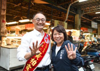 漾新聞|嘉義市長「勇媽」黃敏惠挺黃柏霖「高雄經驗、全國實現」