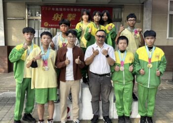 漾新聞|瑞豐國中市中運射擊勇奪3金1銀2銅