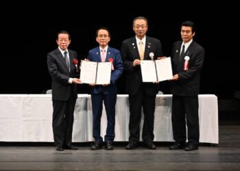 高雄、佐渡簽署「友好交流協定」 高雄再增日本友好城市