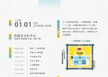 漾新聞|迎接2024年 議會攜手市府合辦元旦升旗典禮