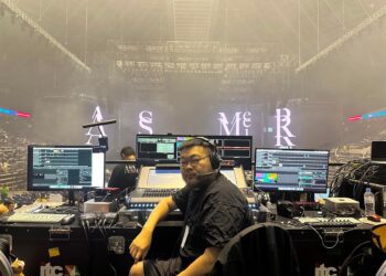 漾新聞|高雄推演唱會經濟 高流邀阿妹演唱會視覺統籌邱煥升開視訊VJ課