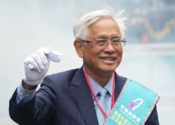 漾新聞|抽中1號 郭倍宏「一生為台」將成為唯一台派立委