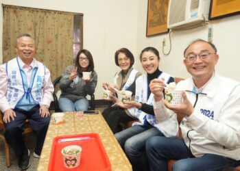 漾新聞|用行動挺教育 許淑華冬至讚黃柏霖有大愛