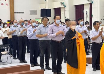 漾新聞|中油大林煉油廠辦中元普渡法會消災祈福