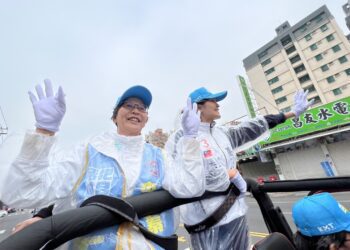 漾新聞|蔡壁如為李眉蓁站臺 呼籲集結在野所有力量下架民進黨