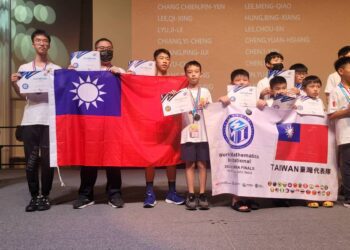 漾新聞|龍華國小小四生林元溥南韓WMI世界數學競賽摘金為國爭光