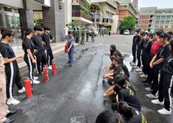 漾新聞|樹德家商攜手國軍防災演練 軍民合一總動員