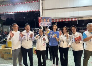 漾新聞|李眉蓁最後衝刺K歌之王釣出舞棍阿伯 赴台中為蔡壁如站台團結選票