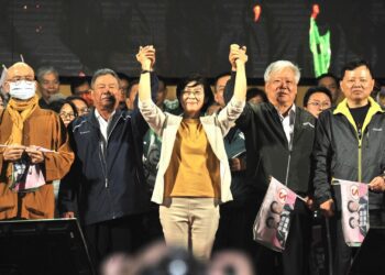 漾新聞|林岱樺仁武造勢近三萬民眾力挺 誓言打造海洋運籌中心