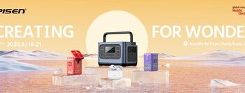 PISEN品勝品牌全面升級，以冰山釋放自然能量亮相2024環球資源移動電子展
