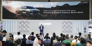 奇瑞首款7座可變形多功能SUV亮相印尼車展,家庭出行新方案引熱潮