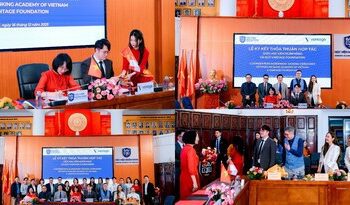 越南銀行學院與Vantage基金會正式締結戰略合作關系 攜手推進金融教育發展