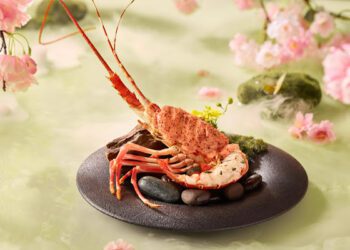 春日饗宴 「阪前」送黃金軟殼蟹「藝奇」款待炙燒龍蝦