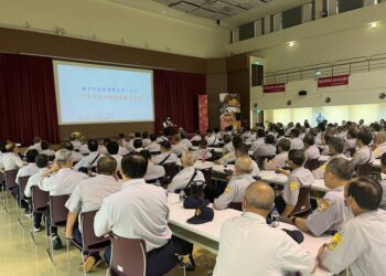 警六分局守望相助隊訓練 守護中市治安