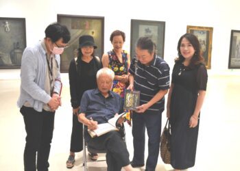 台灣濕壁畫之父、馬賽克鑲嵌畫巨擘-陳景容個展高美館揭幕