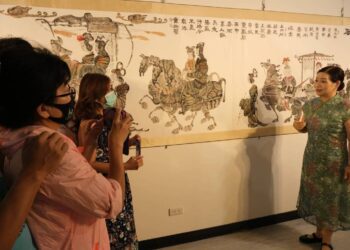 漾新聞|「博古通今」 楊小寧國畫巡迴展高雄文化中心今天登場