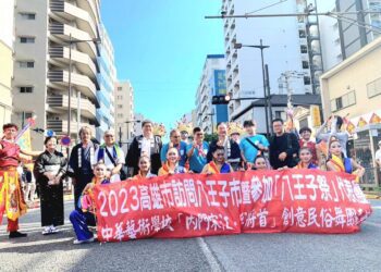 漾新聞|高市府組團訪日本東京八王子祭 中華藝校民俗舞團獲滿堂喝采