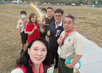 漾新聞|近千國中生童軍大露營 謝文斌受小記者訪問期勉五力全開迎接新時代挑戰
