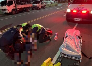 五股「米漿」男酒駕　撞上穿越馬路遛狗行人傷重命危