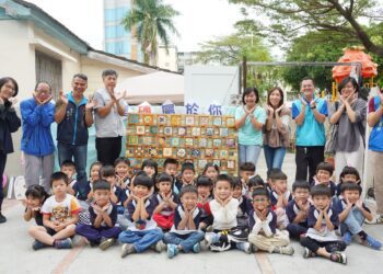 復國幼兒園交趾陶創作活動　打造幸福城市新亮點「花磚老屋」