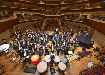 攜手逢甲大學管樂團 明孝里長林浤澤推動音樂生活化