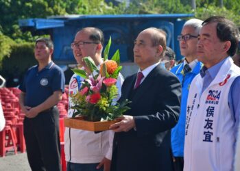 立院公道伯王金平現身彰化祭天祈福大典　祈求眾神齊降護台灣
