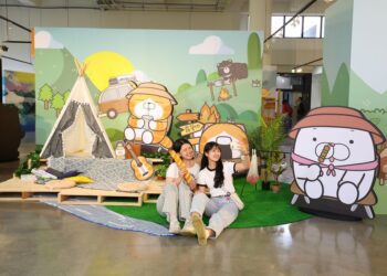 貼圖白爛貓遊南投 第二場快閃活動