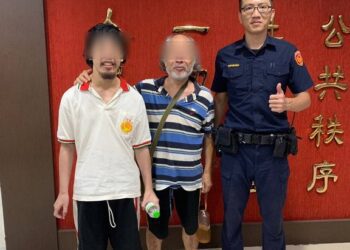 男子半年走失2次，中市守望警好眼力助返家