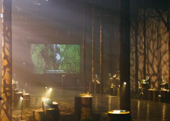 ViewSonic以顯示科技點亮2025臺灣文博會 演繹「水風景」沉浸式展演美學