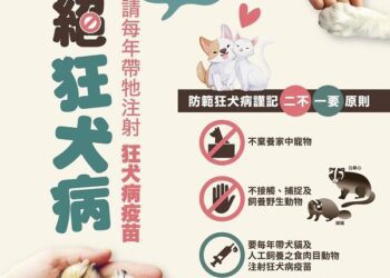 屏東縣高風險區加強犬貓狂犬病疫苗注射
