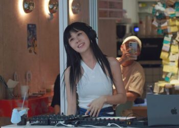 路邊放歌chill嗨嗨！白安化身DJ播歌 將中山商圈變「星期八世界」