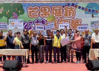 2023芒果公益嘉年華，陳昆和議員促成250家企業採購芒果達3萬斤