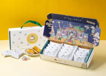 中秋禮盒新選擇！「熊后」牛奶莓莓牛軋餅 加倍內餡送禮有感