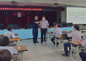 南警五分局舉辦112年度民防幹部訓練 強化協勤萬安演習整備