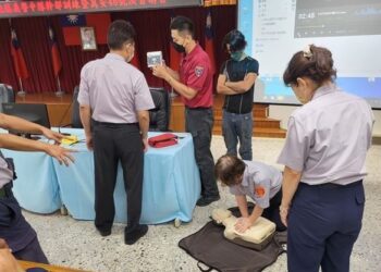 南警舉辦112年義警幹部訓練 為「萬安46號演習」加強協勤應變訓練