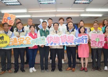 臺南「路老師」與「鄰里社區」攜手合作 高齡交通安全宣導活動起跑