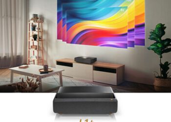 Optoma超短焦家用投影機結合室內設計美翻你的客廳