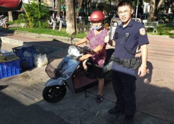 市場買菜忘車停何處 南門警細心助尋回