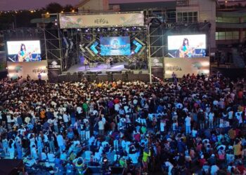 2023臺南將軍吼音樂節熱鬧登場，學甲警分局規劃專案維護人車安全及周邊交整，獲好評。