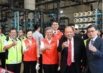 澎湖供水再升級   陳揆視察馬公第二海淡廠二期工程