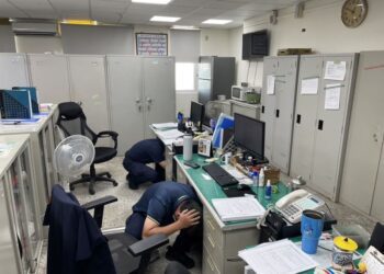 南警五分局舉行112年度地震防災應變演練