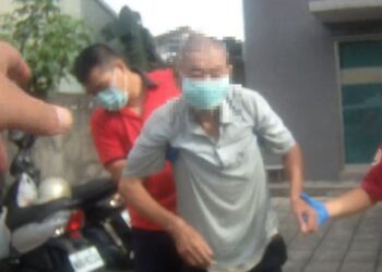 高齡翁散步暈眩 新南警緊急救援送醫