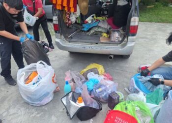 夫妻檔竊取光電場電纜線遭警攔查仍加速逃逸 險衝撞警車