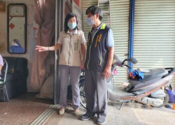 南市後壁區公所媒合慈濟基金會協力救助火災戶清運重建家園