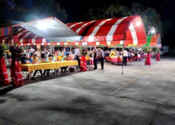 佳里區佳興巡守隊24週年慶熱鬧登場，佳里分局派員到場進行交安及中秋節廉政宣導 。