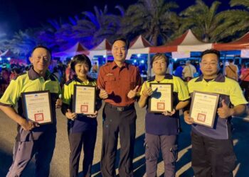 熱心奉獻助消防！ 竹市6鳳凰志工獲內政業務志願服務獎章肯定