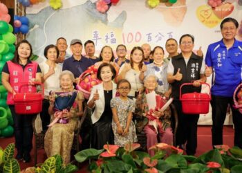 幸福百分百 林姿妙祝賀104歲九九重陽敬老活動