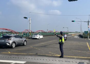 國慶晚會在臺南，佳警國慶連假加強交通疏導